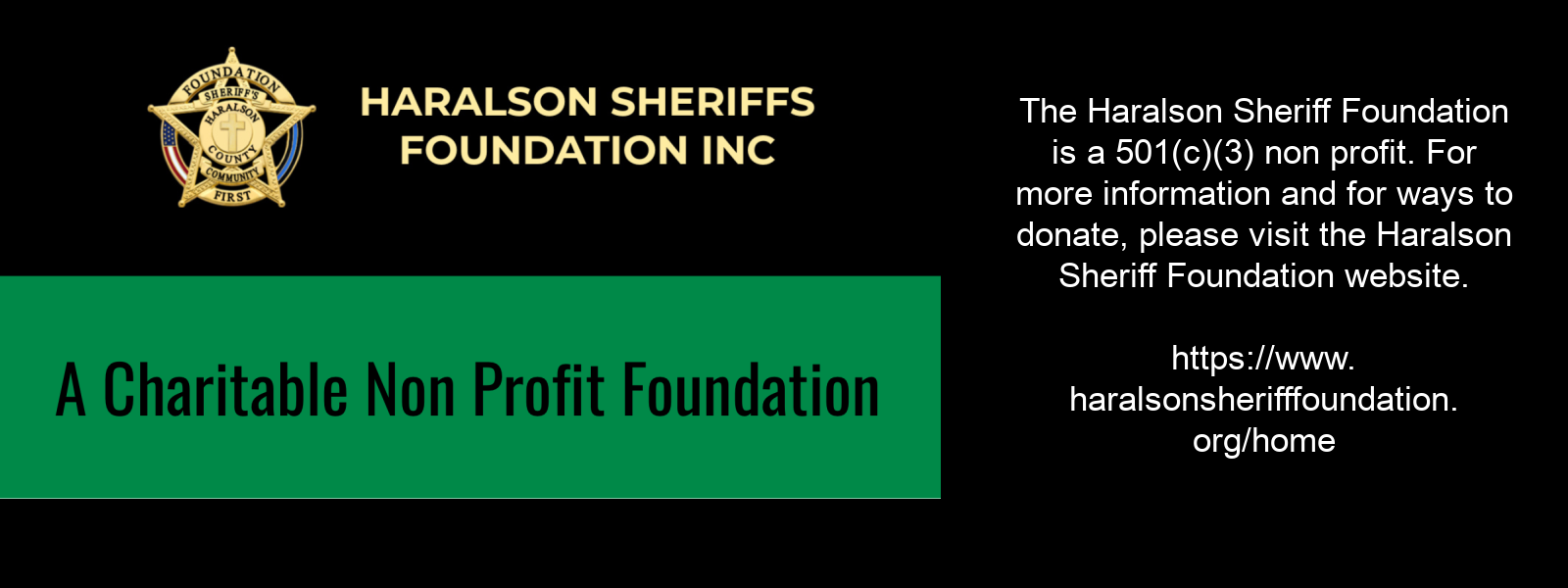 Haralson Sheriff's Foundation